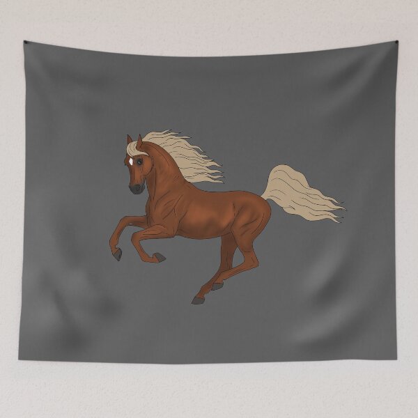 Item preview, Cantering Arabian Horse designed and sold by DappledMoon.