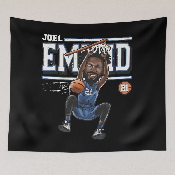 Item preview, Joels Embiids Cartoon designed and sold by SANTIAGOPAPPALA.
