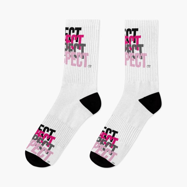 Item preview, Respect (pink) designed and sold by C&T Wear.