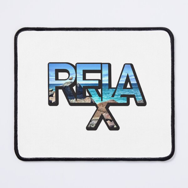 Item preview, Relax – Beach Scene Typography Cannabis-Inspired  designed and sold by TheDezignKitchen.