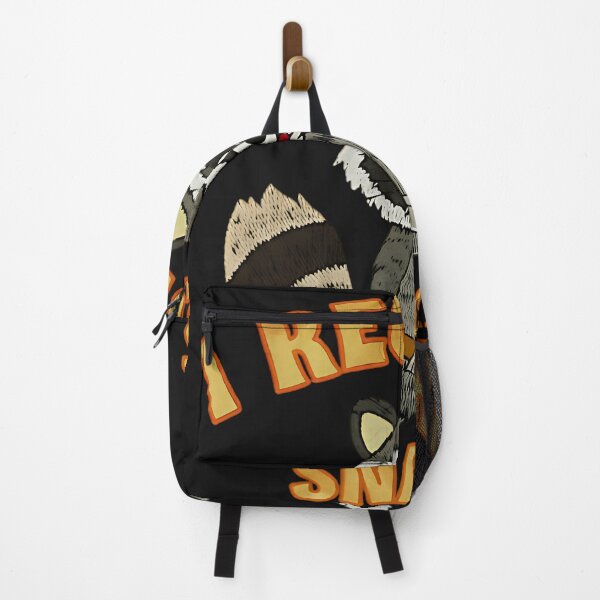 Item preview, I Require Snacks Embroidered Raccoon designed and sold by Herield.