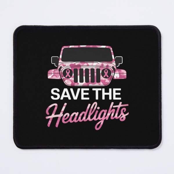 Item preview, Car Save The Headlights Breast Cancer Fighters Pink Ribbon designed and sold by ValerieRodrigue.