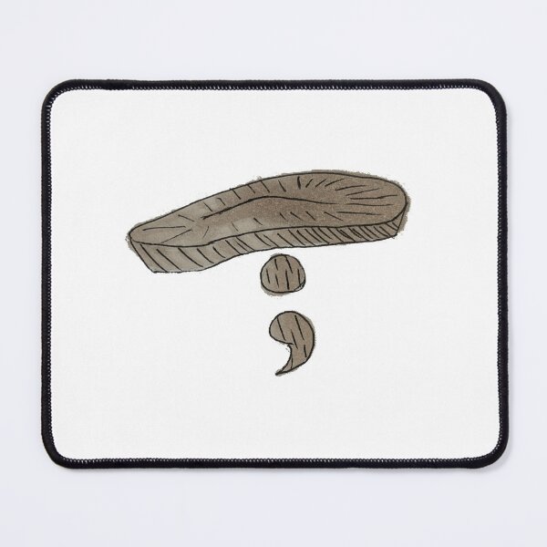 Item preview, Brown Semi-Colon Mushroom designed and sold by BlossomingHope.