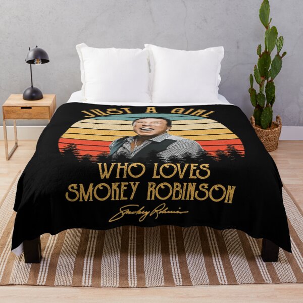 Item preview, Just A Girl Who Loves Smokey Pop Robinson designed and sold by KYLEEJACKSON5.
