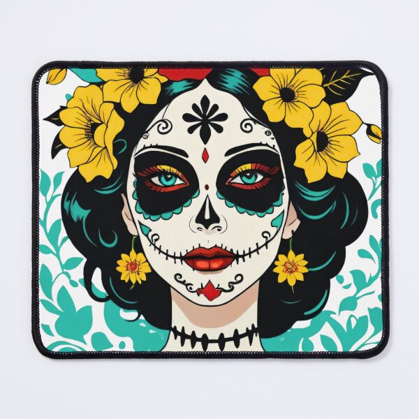Item preview, Day of the Dead Pin-Up Girl designed and sold by Har-de-Har.