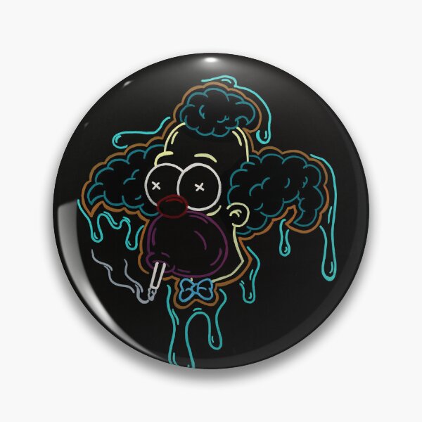 Item preview, Melting Clown... designed and sold by Art-by-Lark.