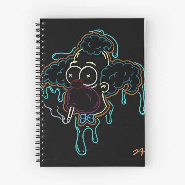 Item preview, Melting Clown... designed and sold by Art-by-Lark.