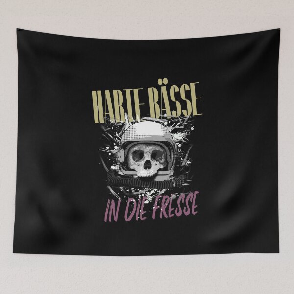 Item preview, HARD BASS IN THE FACE designed and sold by Ecmoprints.