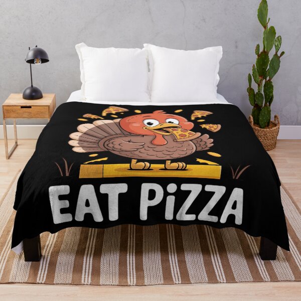 Item preview, Happy Thanksgiving Holiday Dinner Turkey Day Eat Pizza designed and sold by ValerieRodrigue.