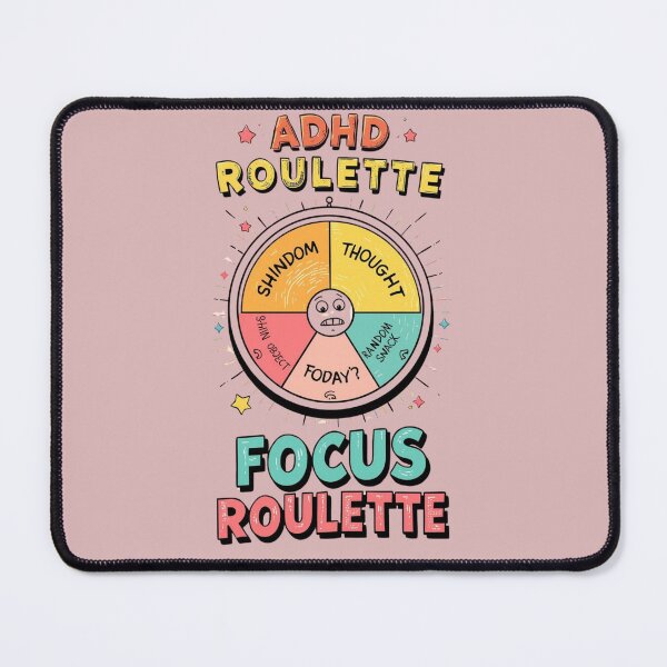Item preview, ADHD Focus Roulette: Where’s My Attention Today? designed and sold by Payna Store.