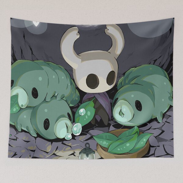 Item preview, Knight Hollow Knight Anime Green Larvae designed and sold by Dashsopaner.
