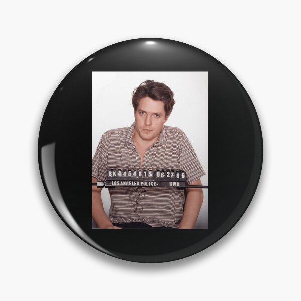 Item preview, Hugh Grant Mugshot designed and sold by JeffreyLee66.