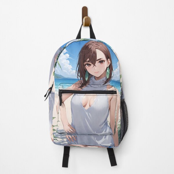 Item preview, Anime Momo Ayase Dandadan Serene Tropical Beachside Summer Glow designed and sold by Dashsopaner.