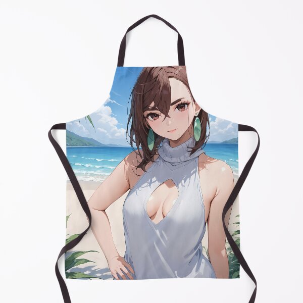 Item preview, Anime Momo Ayase Dandadan Serene Tropical Beachside Summer Glow designed and sold by Dashsopaner.