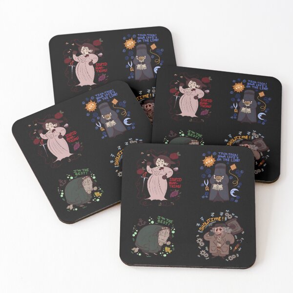 Item preview, Resident Evil Village Stickers (The Four Lords) designed and sold by clarepaulaji64.