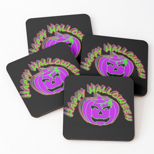 Item preview, Happy Halloween Neon 3-D  designed and sold by Eclectic Gold.
