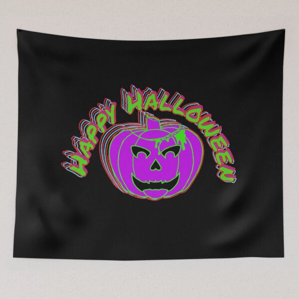 Item preview, Happy Halloween Neon 3-D  designed and sold by Eclectic Gold.