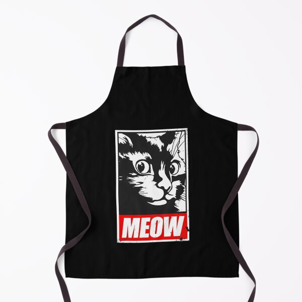 Item preview, Bold Cat Street Art “Meow” Poster Style Design designed and sold by thesnakeater.