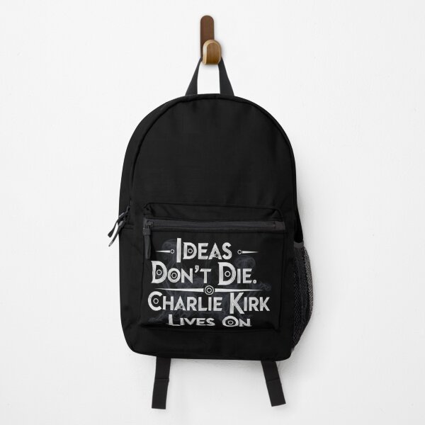 Item preview, Ideas Don't Die, Charlie Kirk Lives On T-Shirt designed and sold by LaModaLoKa01.