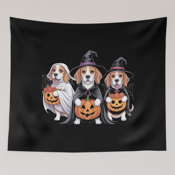 Item preview, Beagle Ghost Halloween Dog Lovers designed and sold by Sunset4Bones.