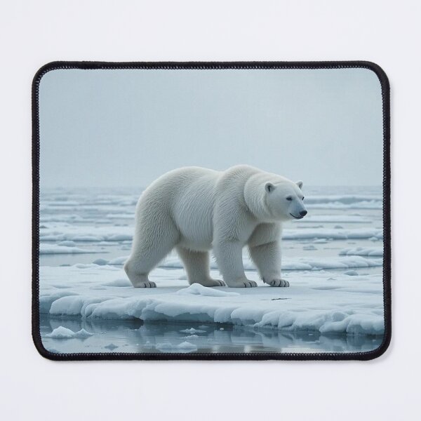 Item preview, Polar Bear on Arctic Ice designed and sold by InezPhotography.