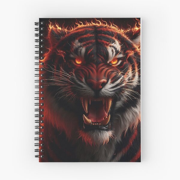 Item preview, Fire Wild Tiger designed and sold by GalleryBrisArt.