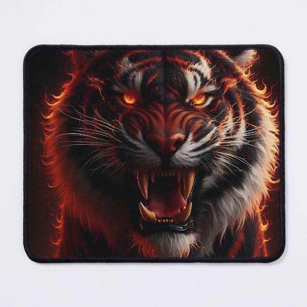 Item preview, Fire Wild Tiger designed and sold by GalleryBrisArt.