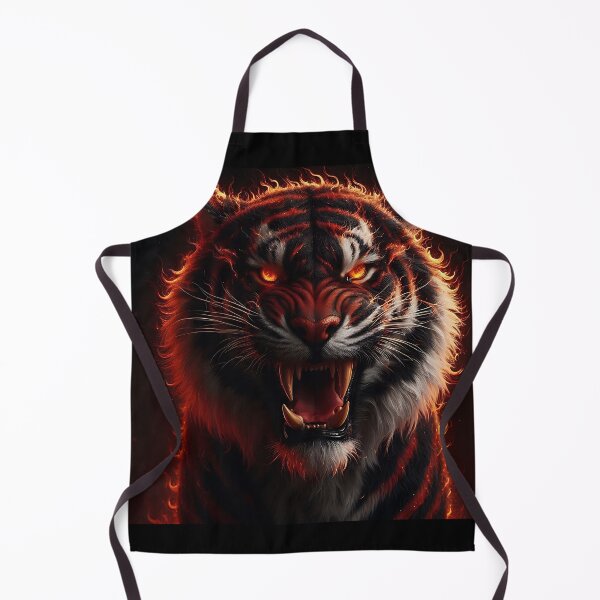 Item preview, Fire Wild Tiger designed and sold by GalleryBrisArt.