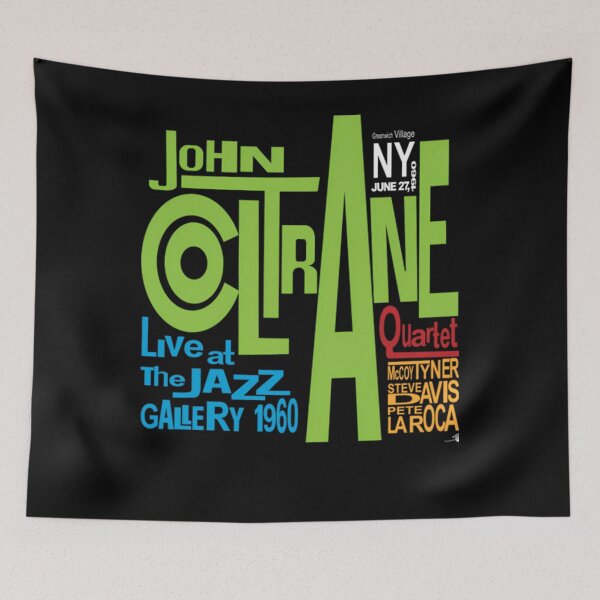 Item preview, Johns Coltranes Album Live At the Jazz Gallery Quartet Mocoy Lyner Steve Davis Pete Laroca designed and sold by RYANACKER.