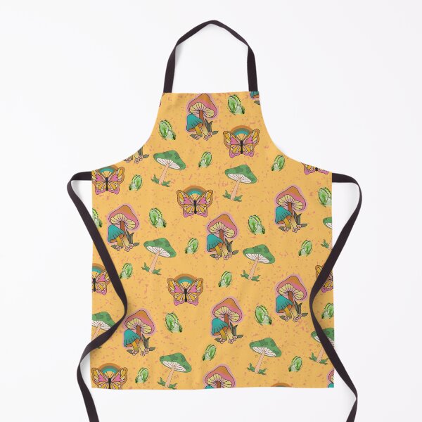 Item preview, Mushrooms and butterflies of retro designed and sold by andrasdesignssss.