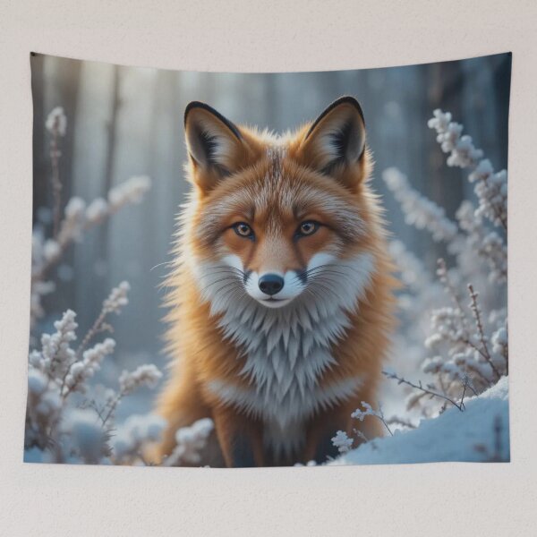Item preview, Ethereal Fox in Winter Forest designed and sold by InezPhotography.