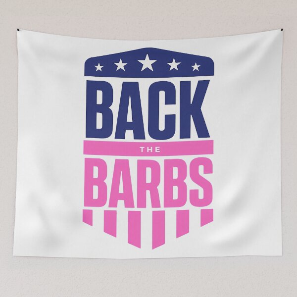 Item preview, Flag Pink Classic Barbz Logo Meme designed and sold by CloudyPriceSt.
