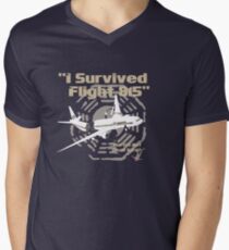 LOST "I Survived Flight 815" Men's V-Neck T-Shirt