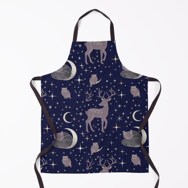 Item preview, Dreamy Celestial Woodland Animals Seamless Pattern designed and sold by ColorVR.
