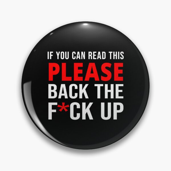 Item preview, If You Can Read This Back The F Up Back Print designed and sold by aqnkkalw83.