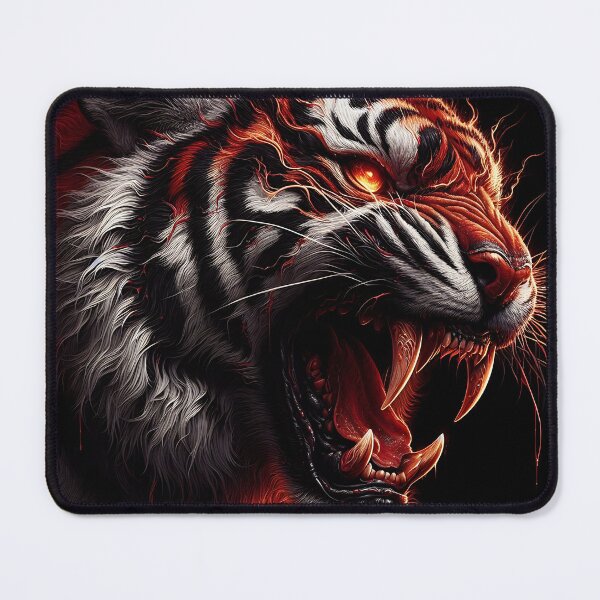 Item preview, Fire Wild Tiger designed and sold by GalleryBrisArt.