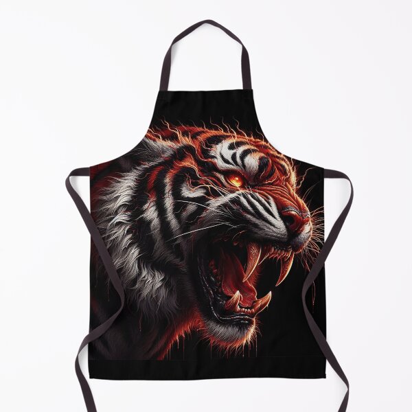 Item preview, Fire Wild Tiger designed and sold by GalleryBrisArt.