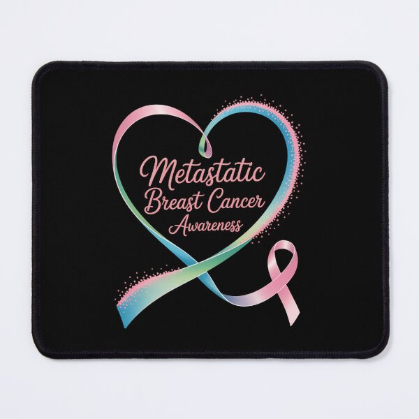 Item preview, Metastatic Breast Cancer Awareness Heart designed and sold by Sunset4Bones.