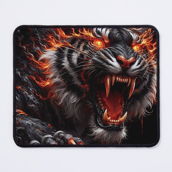Item preview, Fire Wild Tiger designed and sold by GalleryBrisArt.