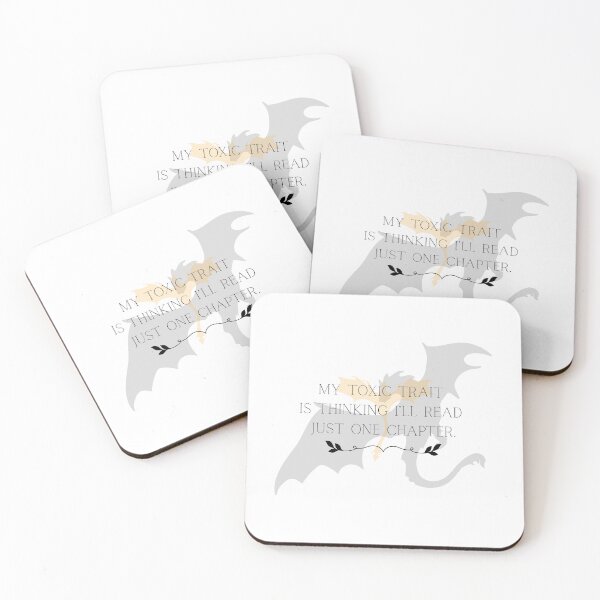 Item preview, Just One Chapter | Funny Book Lover Dragon designed and sold by thatgirlrenee91.