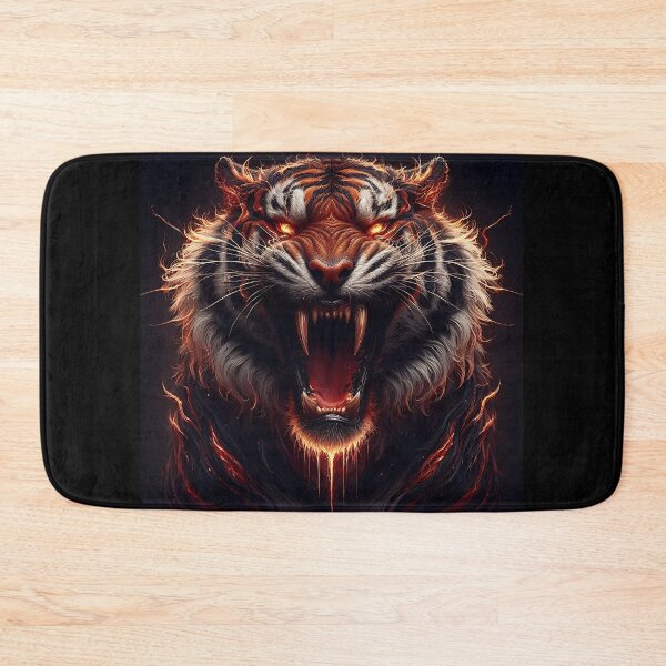 Item preview, Fire Wild Tiger designed and sold by GalleryBrisArt.