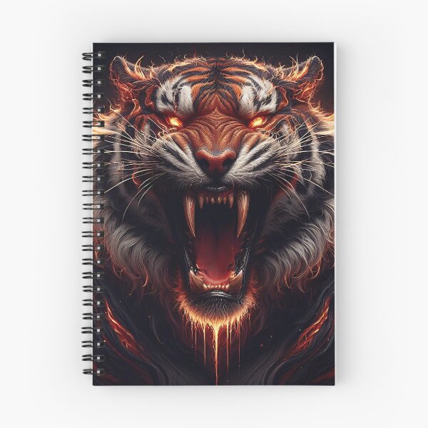Item preview, Fire Wild Tiger designed and sold by GalleryBrisArt.