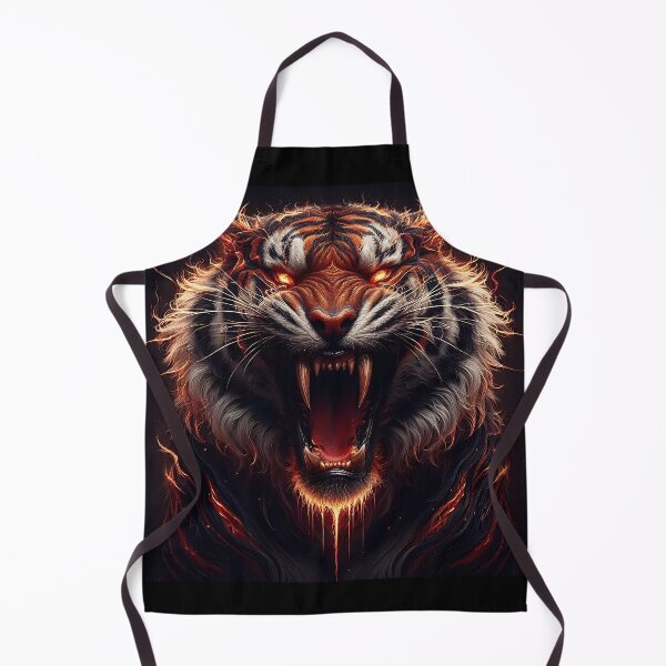 Item preview, Fire Wild Tiger designed and sold by GalleryBrisArt.