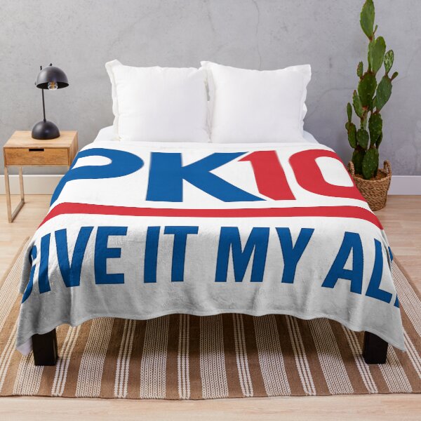 Item preview, Bold PK10 Logo with Motivational Quote designed and sold by P1K4ppa10-Store.