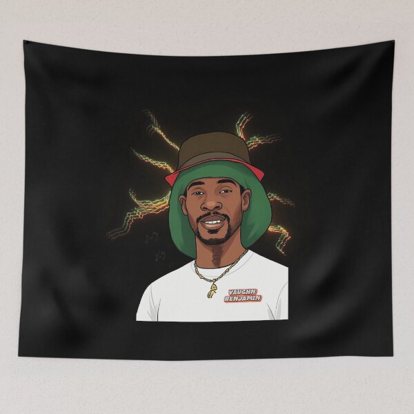 Item preview, Illustration Of Vaughn Benjamin Roots Reggae Artist designed and sold by CLARATAMPLIN.