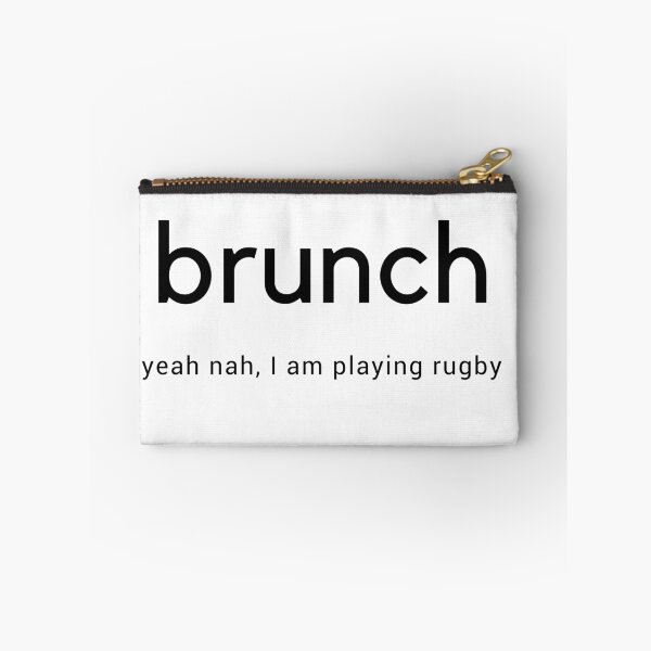 Item preview, Brunch - Yeah Nah I am playing Rugby designed and sold by freedom4life.