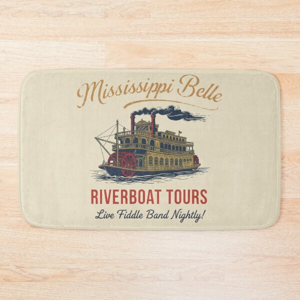 Item preview, Mississippi Belle. Riverboat Nights Await designed and sold by EdvvinStudios.