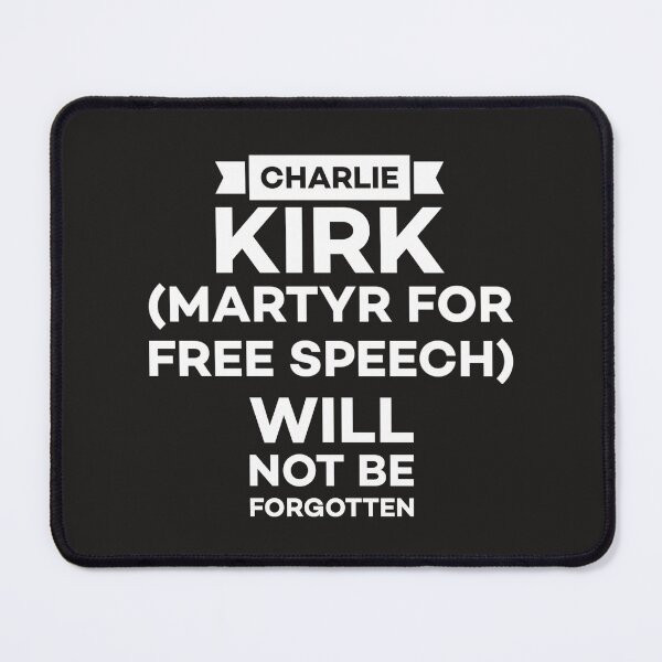 Item preview, Charlie Kirk--Martyr for Free Speech designed and sold by Twittlefish.