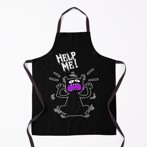 Item preview, black cat help me designed and sold by Taridesign.