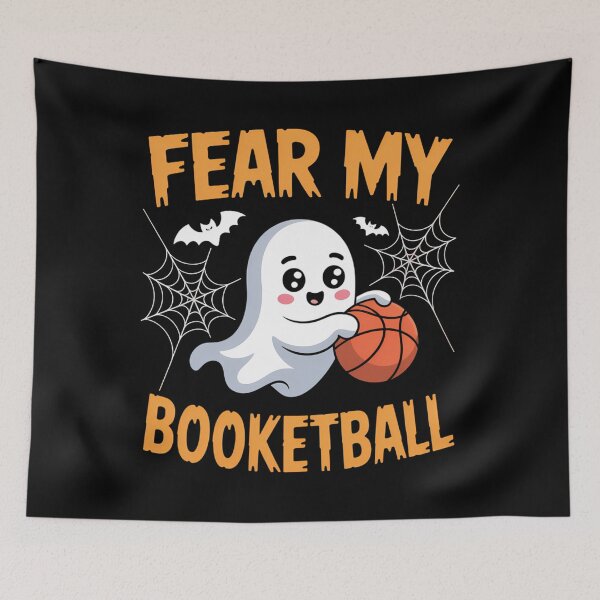 Item preview, Fear My Booketball Halloween Basketball Trick Or Treat designed and sold by Sunset4Bones.